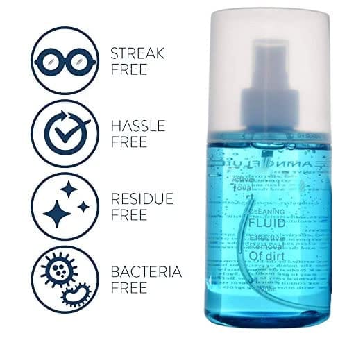 Effortless Brilliance: AIR Screen Cleaner 200ml (with cloth)- Removes Grime & Fingerprints from Laptops, Phones, Tablets