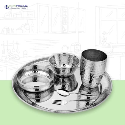 Ellora Classic Stainless Steel Dinner Set (24 pcs) Ellora Classic Stainless Steel Dinner Set (24 pcs)