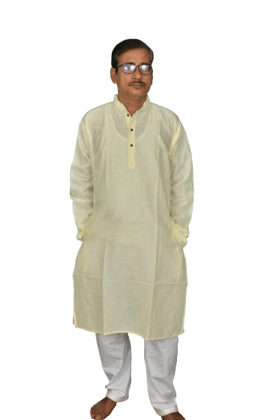 Slub Khadi Men's Kurta Punjabi