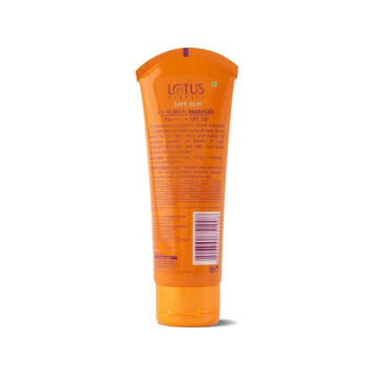 Lotus Herbals Radiant Gold Cellular Glow Facial Kit (Single Use) (37g) + Lotus Herbals Safe Sun UV Screen Matte Gel PA+++ SPF - 50 (100g) Pack of 2