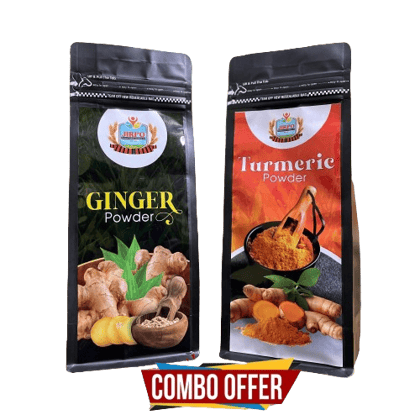 Combo Pack -  Organic Ginger and Turmeric Powder Combo