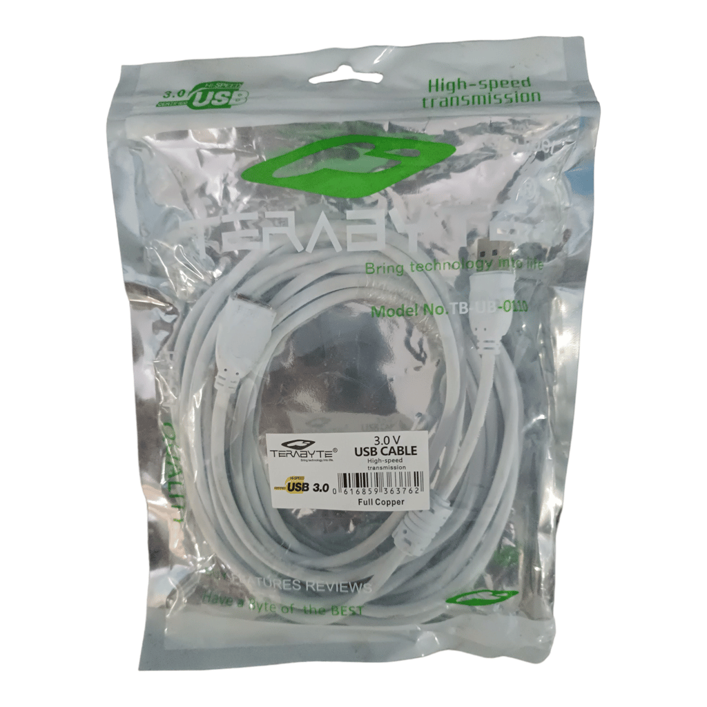 Bridge the Distance: USB Extension cable (5m) - No Signal Loss, Plug & Play, Durable Build, 100% Certified.