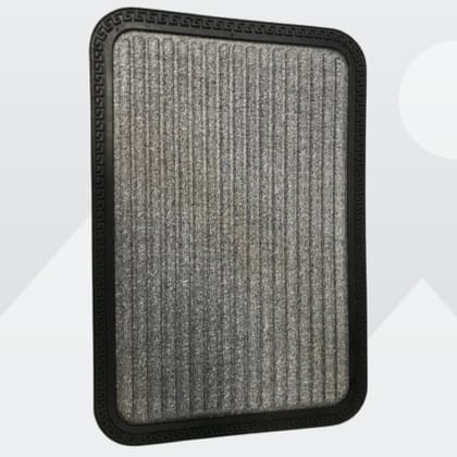 JJ Polymers Polypropylene Mat-40×60 cm-Grey JJ Polymers Polypropylene Mat-40×60 cm-Grey