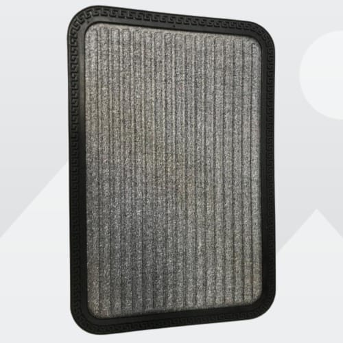 JJ Polymers Polypropylene Mat-40×60 cm-Grey
