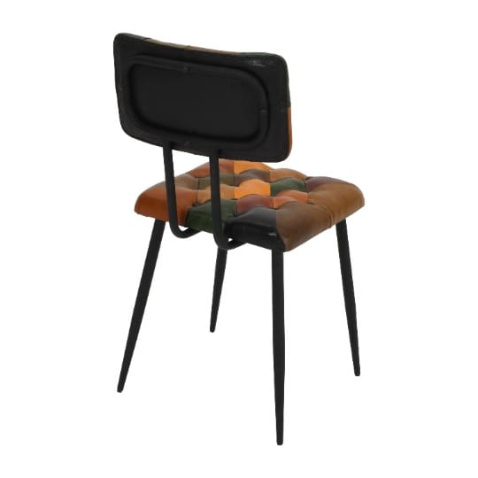 MULTICOLOUR LEATHER CHAIR