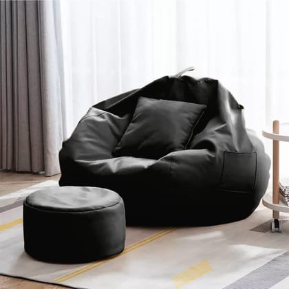 Buy Couchette Frio XXXL Cool Chair Beanbag Cover in Tan Finish (Without  Fillers) Online at Best Prices in India - JioMart.