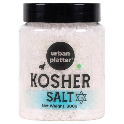 Urban Platter Kosher Salt, 300g / 10.8oz [All Natural &amp; Coarse]