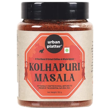 Urban Platter Kolhapuri Masala, 150g [Artisanally crafted premium quality | Natural Oils Preserved | Add to gravies, sabjis, curries]