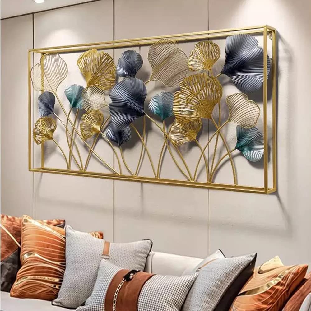 AZMA EXPORTS Metal Framed Wall Art Perfect For Home, Living Rooms, Office, Hotels, Bedroom And Halls Decoration Colour-(Multii)