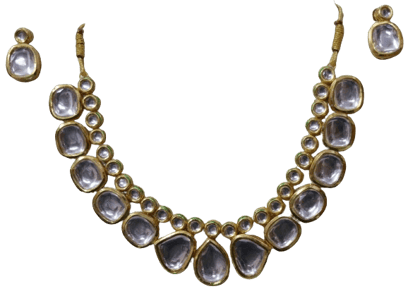 Big Size Kundan And Meena Set