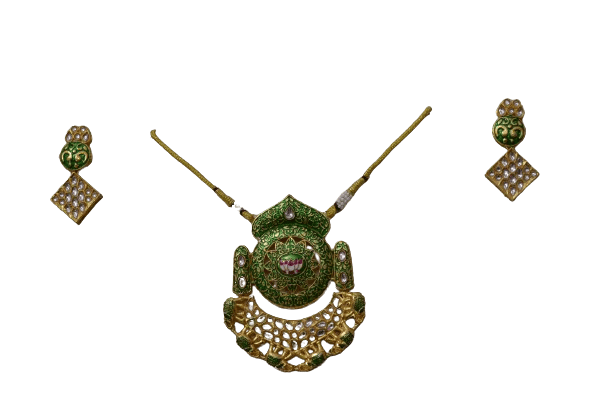 Meena Pendant With Elephant Design