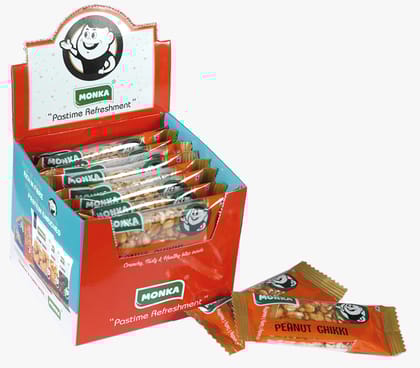 Monka Peanut and Sesame Chikki