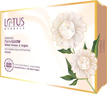 Lotus Herbals Radiant Party 4 In 1 Facial Pack (57gm each)