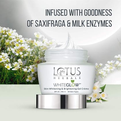 Lotus Herbals WhiteGlow Day & Night Pack With WhiteGlow 3-in-1 Skin Whitening Free Face Wash Worth Rs.285 (120gm+100gm)