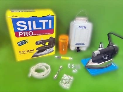 Tovito ES 300 Silti Indusrial Electric Steam iron 1200W with 4ltr Water tank, Heavy Duty, High Pressure and Performance