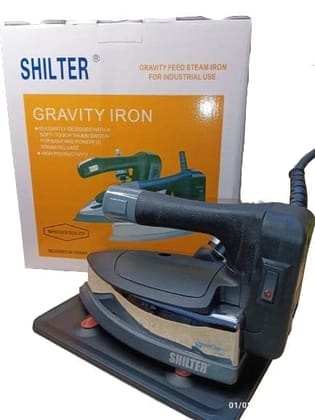 Tovito by Shilter ST-96 exclusive Electric Steam iron Heavy Duty with big 4 ltr water tank, High Pressure with Antishine teflon Shoes by silverstar (1200)