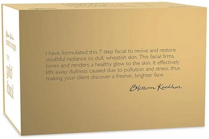 Aroma Magic 7 Step Gold Facial Kit Salon Range (All Skin Types) (50ml + 175g)