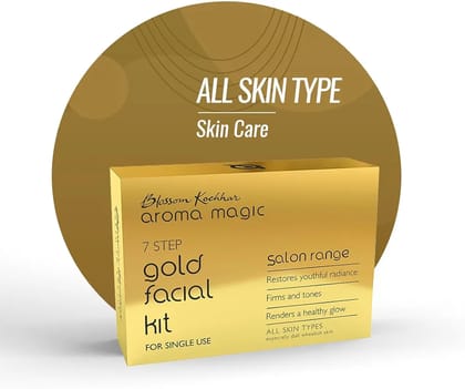 Aroma Magic Pearl & Gold Facial Kit For Single Use Combo (2 Pcs)