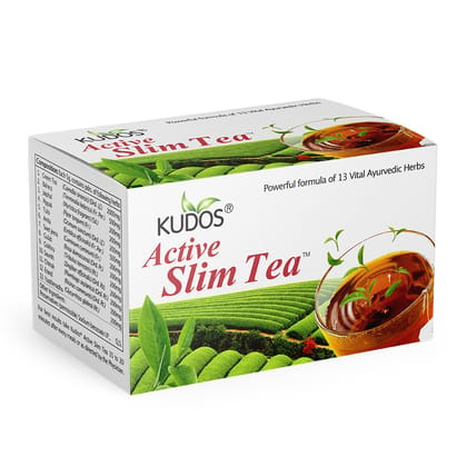 Kudos Active Slim Tea | Natural Approach to Weight Management | 2G X 30 Tea Bags