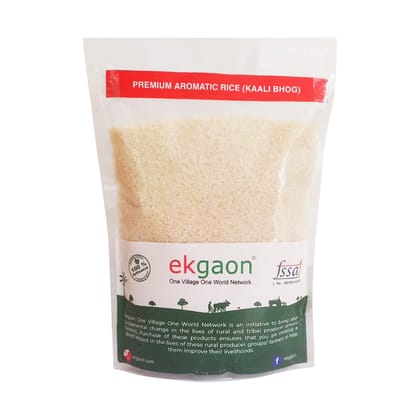 Premium Aromatic Rice (Kaali Bhog) 500 Gms