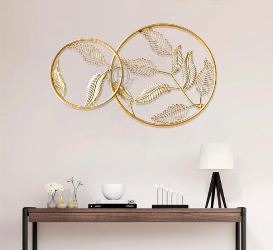 Metal Handcrafted Wall Hanging Wall Decor (24X16 Inch) Wall Art For Home Decoration. (iWART-24-white)