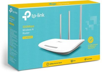 TP-Link TL-WR845N N 300 mbps Wireless Router  (White, Single Band)