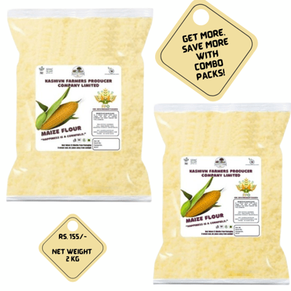 Maize Flour 2 KG - Get more, save more with combo packs!