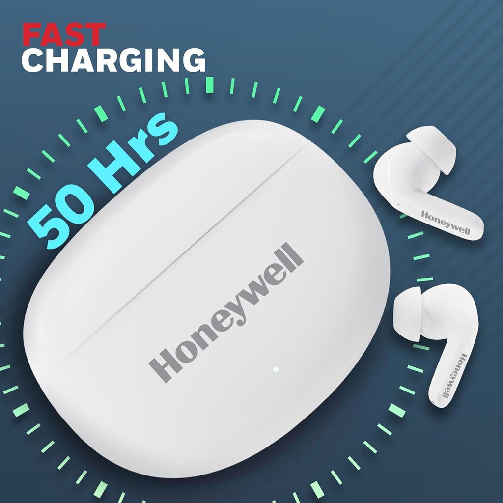 Honeywell Suono P2100 Bluetooth in Ear TWS Earbuds- white