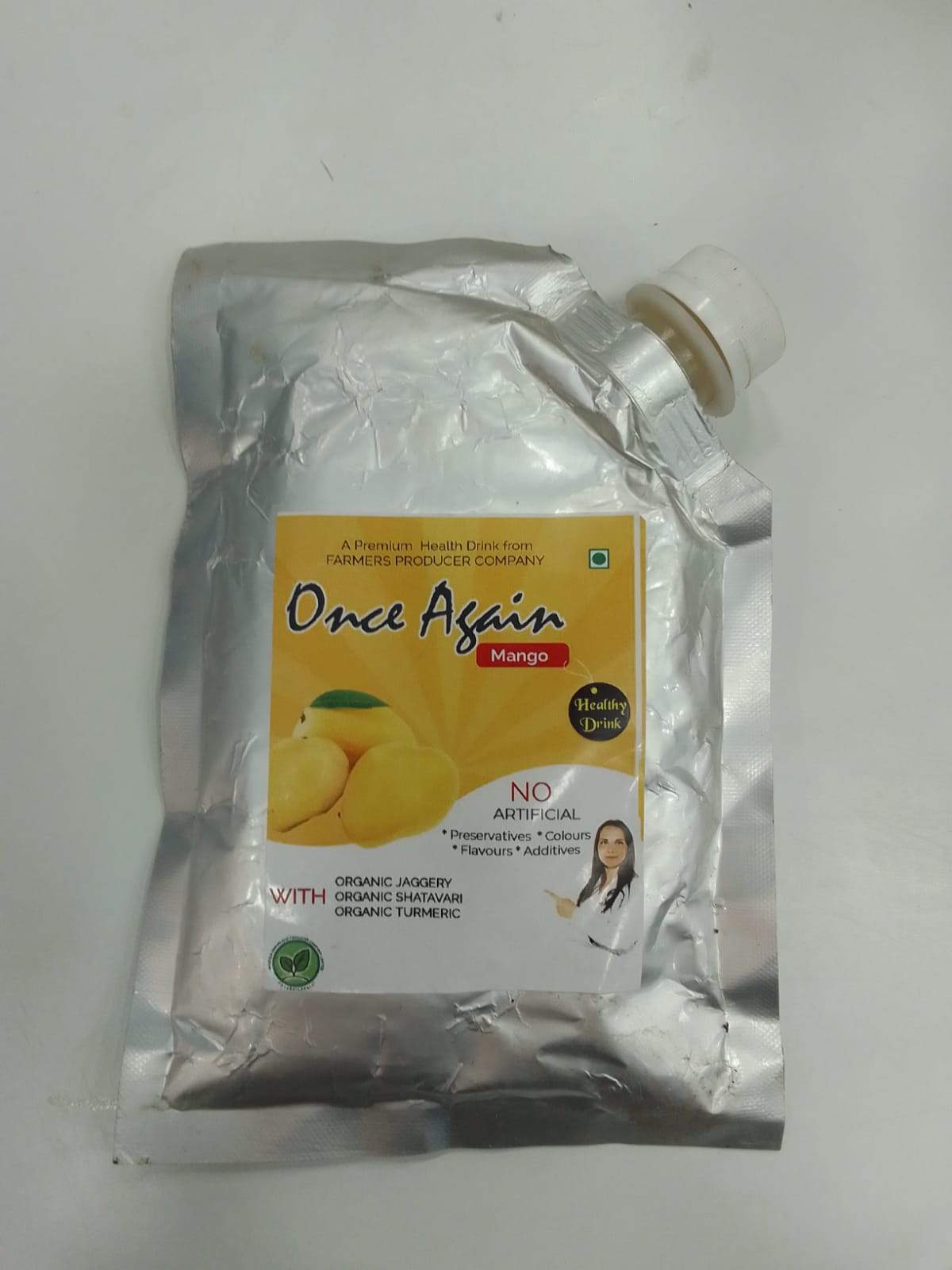 Bhu Phala Once Again Mango Pulp, 200ml