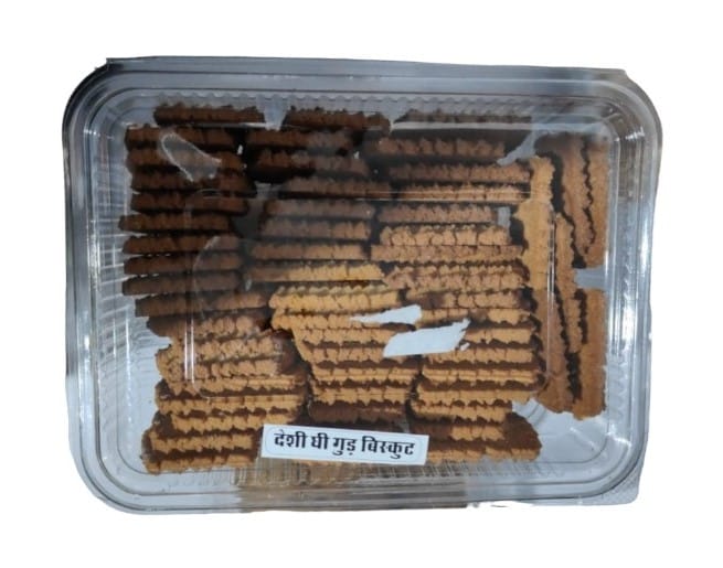 Desi Ghee Atta Gud Cookies 400gm