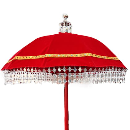 Roque Handicrafts Muthukuda /Ceremonial Umbrella -Velvet