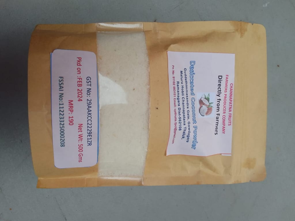 Desiccated Coconut Powder, 500 gm