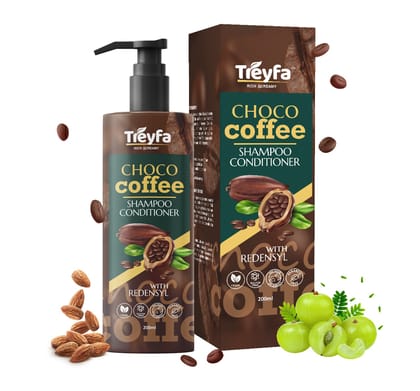 Treyfa chocolate Coffee Shampoo Conditioner