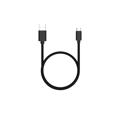 twance T20 Braided - Type C to USB Charging & data sync Cable, 1 M, Black