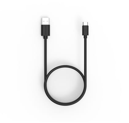 twance T22B  PVC - Type C to USB Charging & data sync Cable, 1.5 M, Black