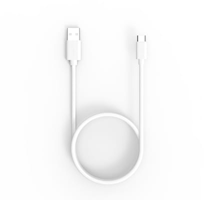 twance T22W  PVC - Type C to USB Charging & data sync Cable, 1.5 M, White