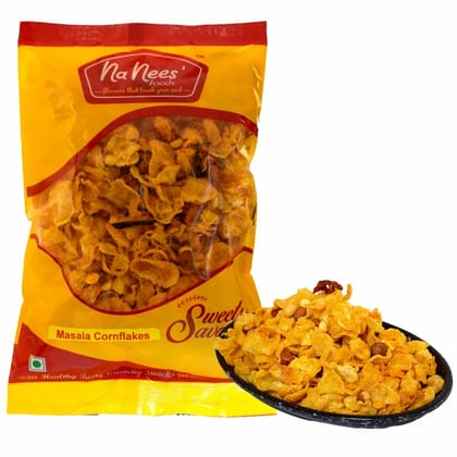 Masala Cornflakes | 100 g Pack  by NaNee's Foods