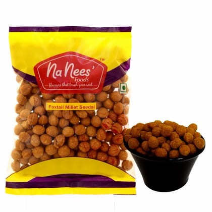 Thinai Seedai | Foxtail Millet Seedai | 175 g Pack  by NaNee's Foods