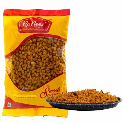 Varagu Kara Boondhi | Kodo Millet Kara Boondhi | 175 g Pack  by NaNee's Foods