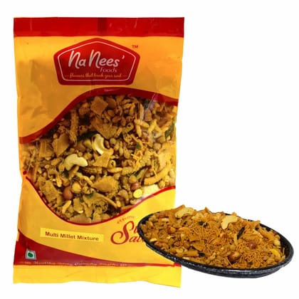 Multi Millet Mixture | 175 g Pack  by NaNee's Foods