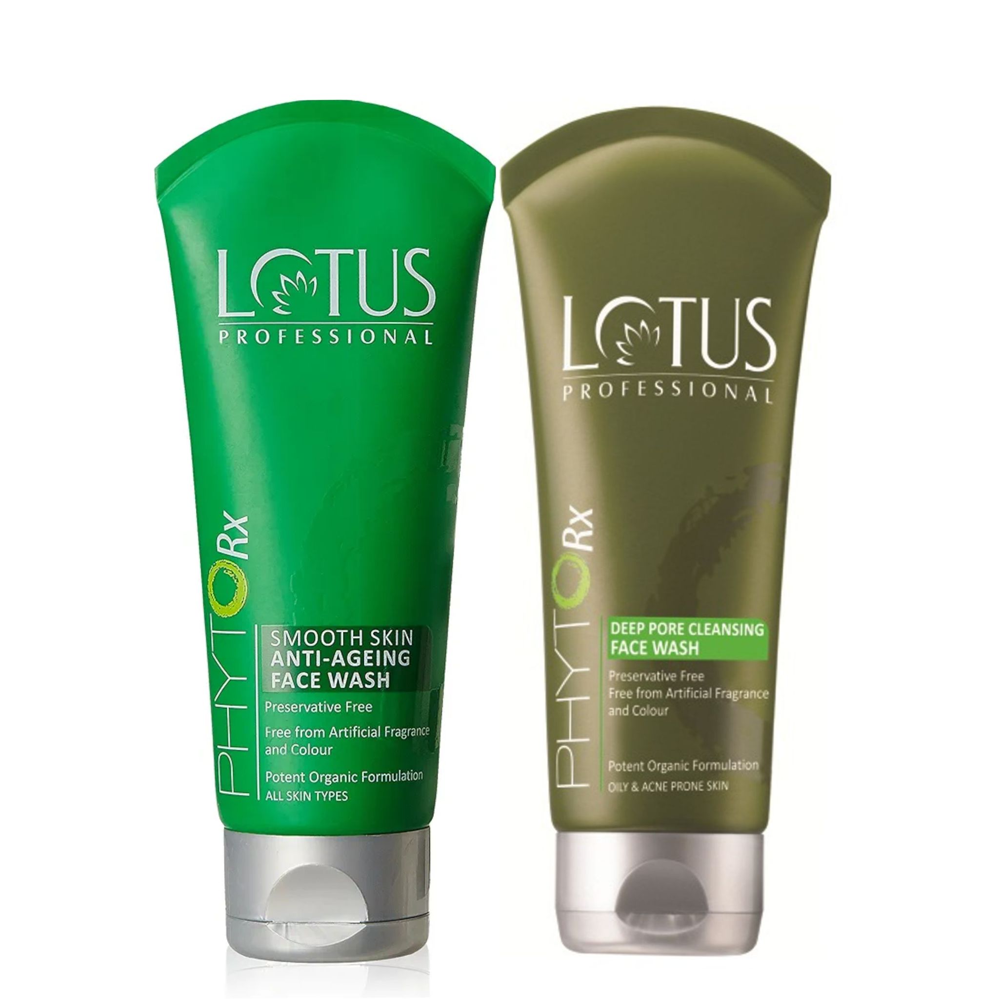 Lotus Herbals Lotus Professional Phyto-Rx Smooth Skin Anti-Ageing Face Wash (80gm) + Lotus Herbals Lotus Professional Phyto-Rx Smooth Skin Anti-Ageing Face Wash (80gm) Pack of 2