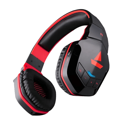 BOAT ROCKERZ 518 W/L HEADPHONE (Color - Red) by ZALANI COLLECTION NX