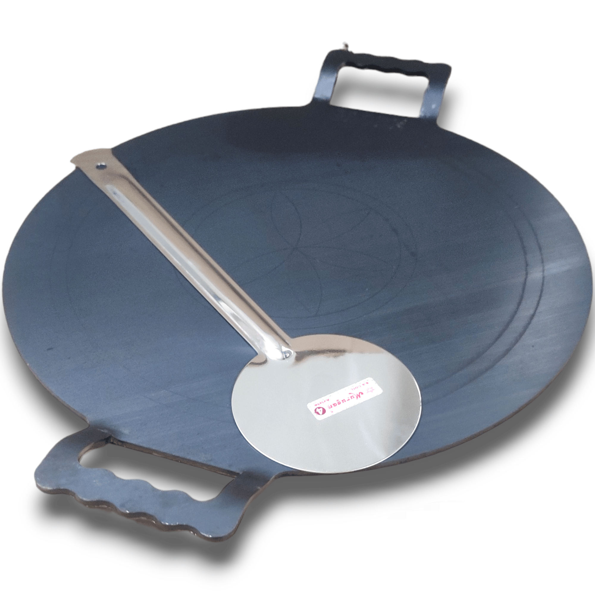 NAAYAGI - PURE IRON MADE - FLAT MODEL - 13 INCH DIAMETER - IRON TAWA, IRON DOSA KALLU, ROTI TAWA