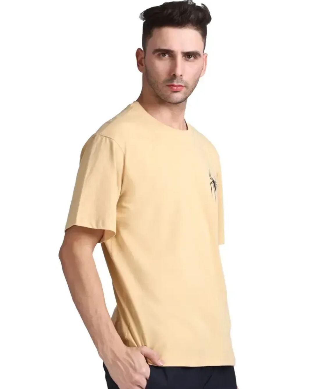 Spider Round Neck Oversized Tshirt