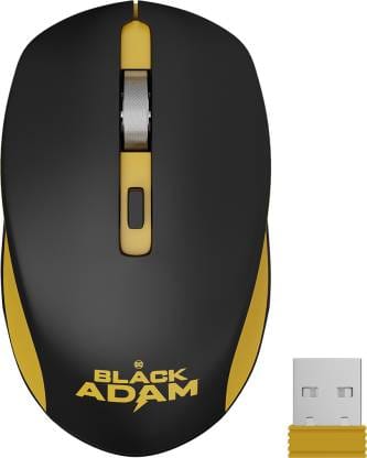 ZEBRONICS Zeb-Jaguar Wireless Optical Mouse (2.4GHz Wireless, Black Adam)
