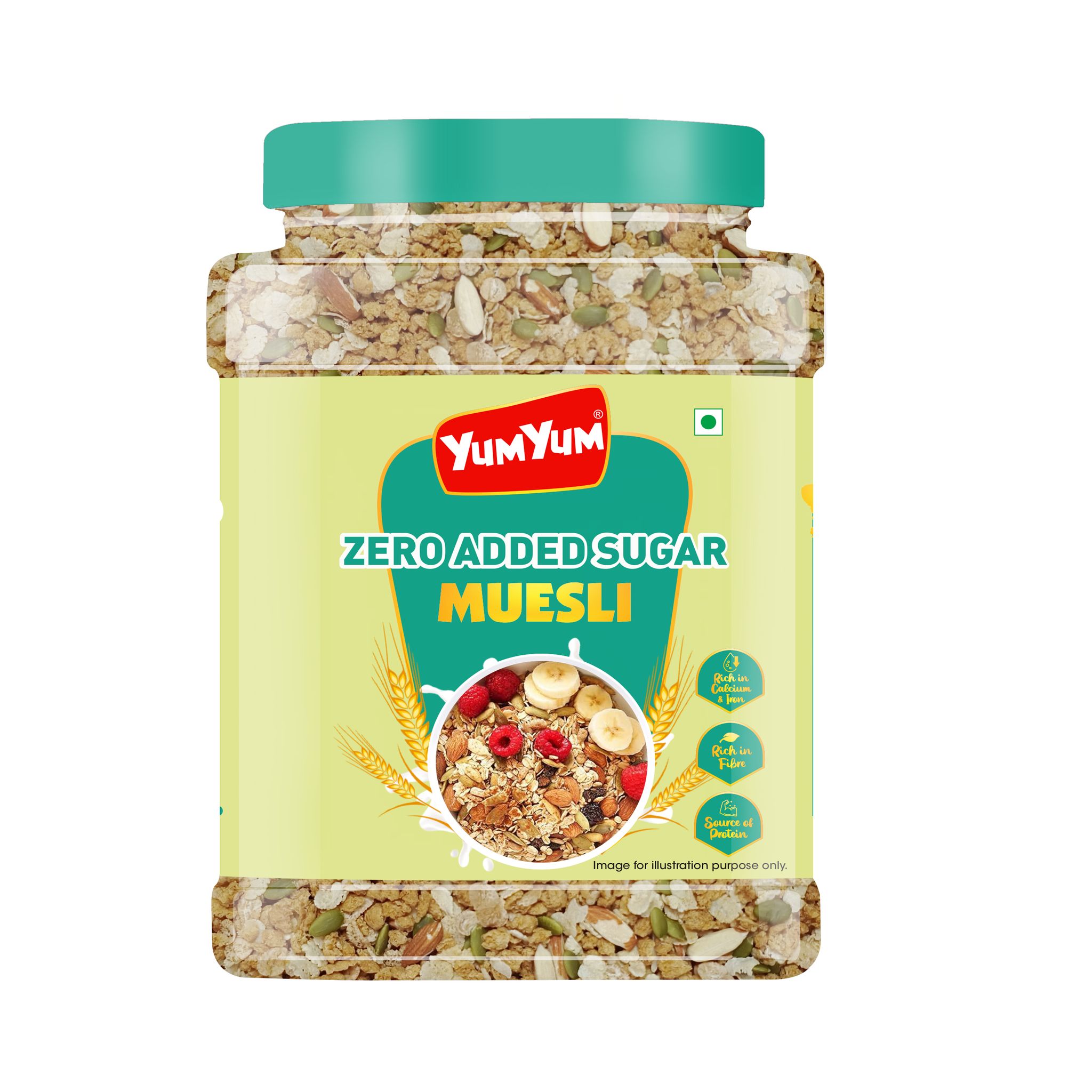 Yum Yum Zero Added Sugar Muesli 700g