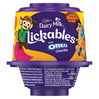 Cadbury Dairy Milk Lickables With Oreo Chunks 20gm