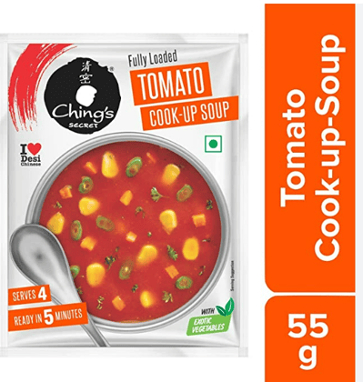 Chings Secret Fully Loaded Tomato Cookup Soup  55g