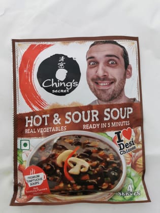 Ching's Secret Hot & Sour Soup Real Vegetables 55G