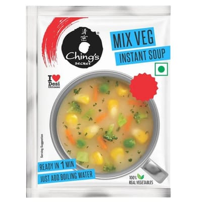 ChingS Secret Mix Veg Instant Soup 15 G Pouch